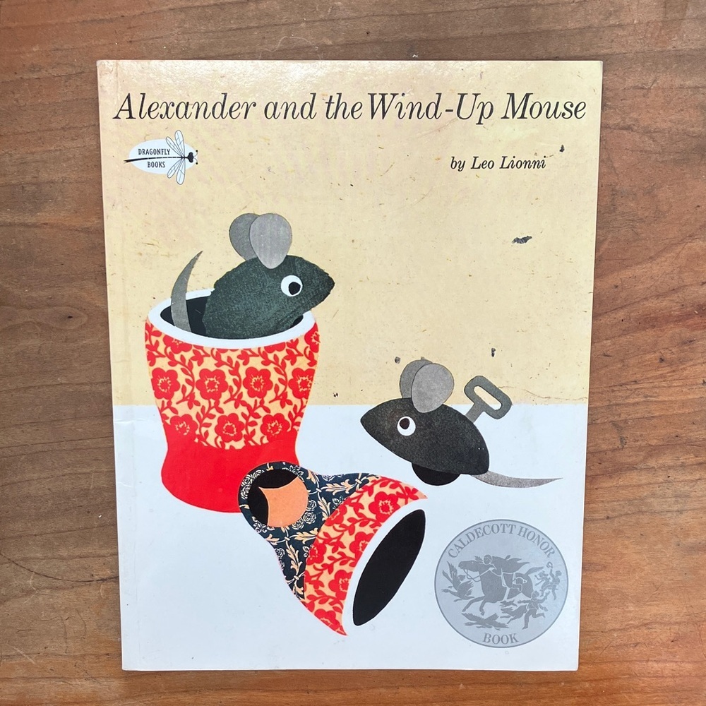 Alexander and the Wind-Up Mouse soft cover children’s Book by Leo Lionni